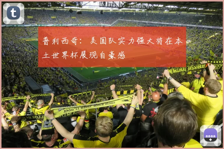 普利西奇：美国队实力强大将在本土世界杯展现自豪感